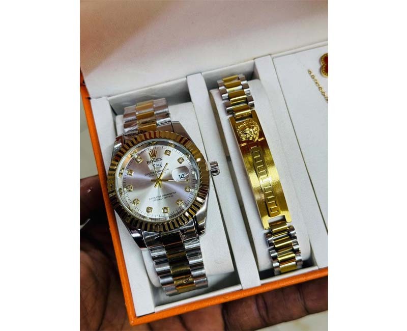 Montre Rolex & bracelet Versas