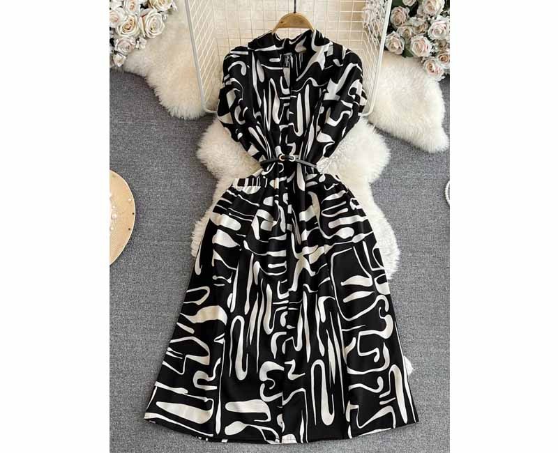 Robe florale femmes été