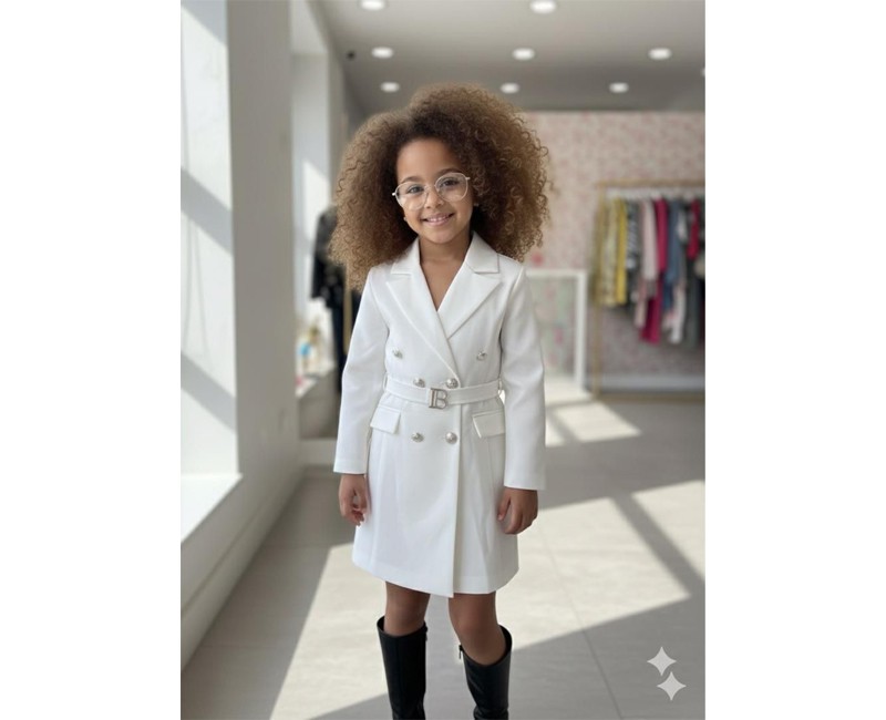 Robe manteau pour fillette