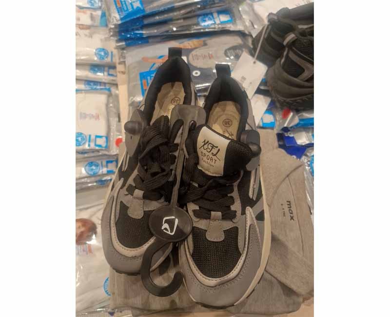 KFL Sport Basket Kid – Noir & Gris